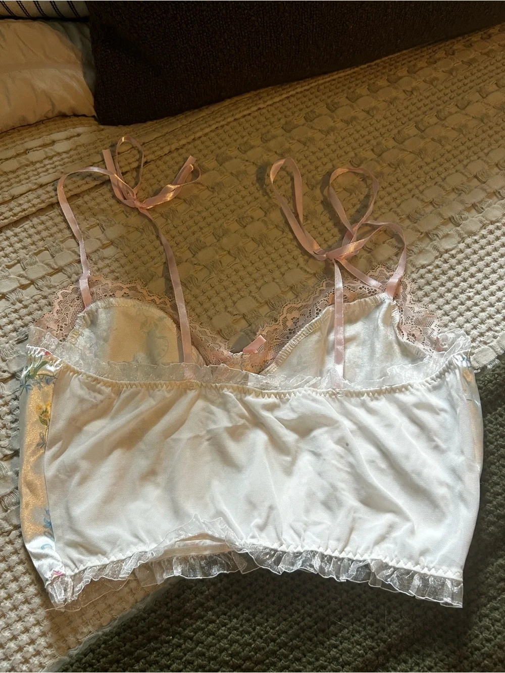 For love & lemons silk bustier small - Picture 2 of 3
